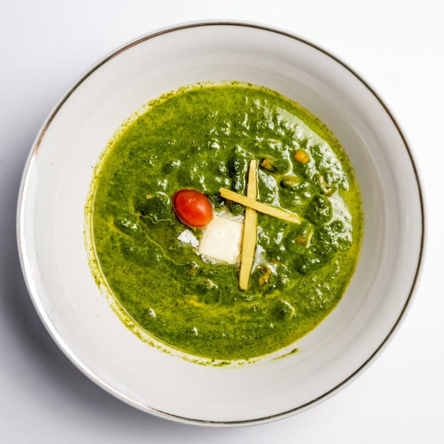 Palak (Spinach) Combo Bowl.