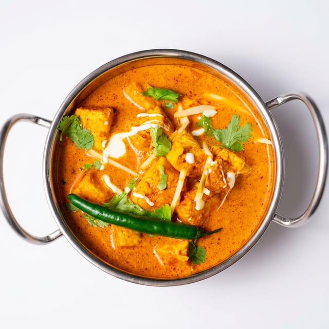 Paneer Tikka Masala.