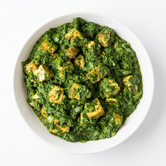 Palak Tofu.